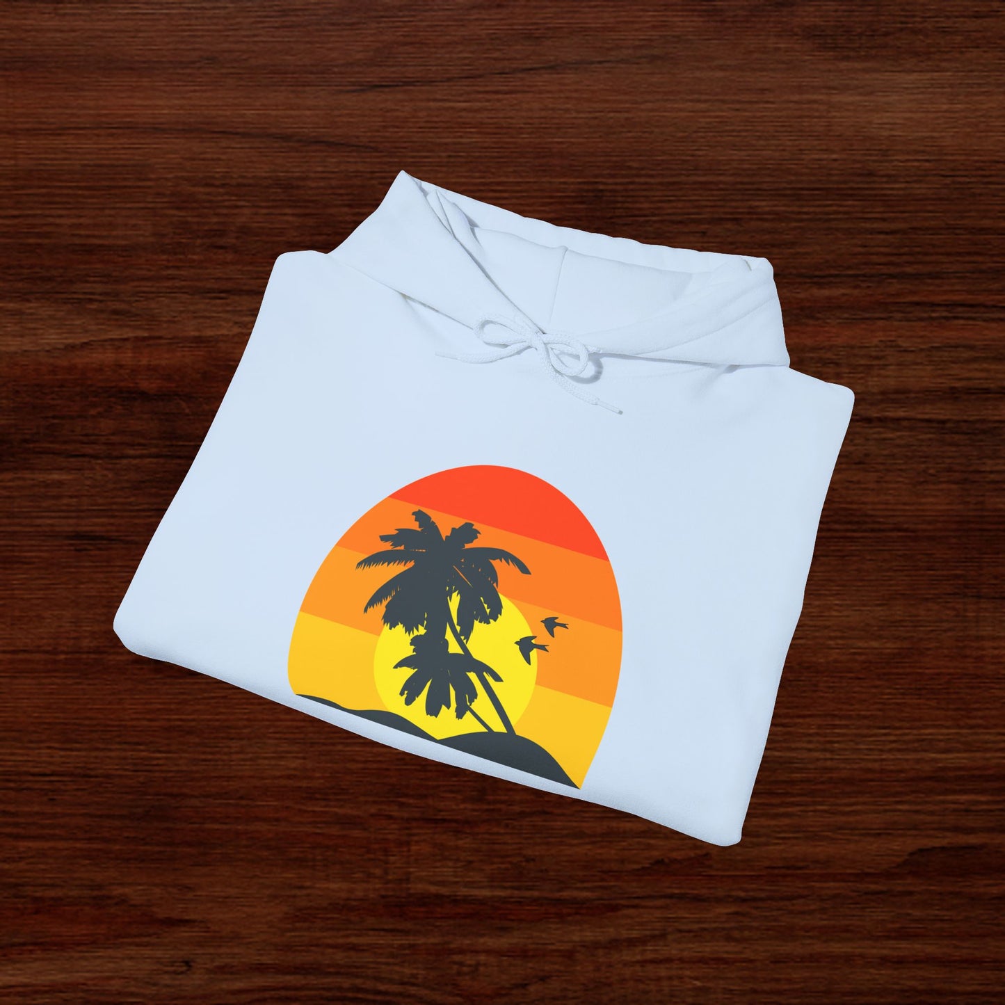 Palm Sunset Hooded Sweatshirt