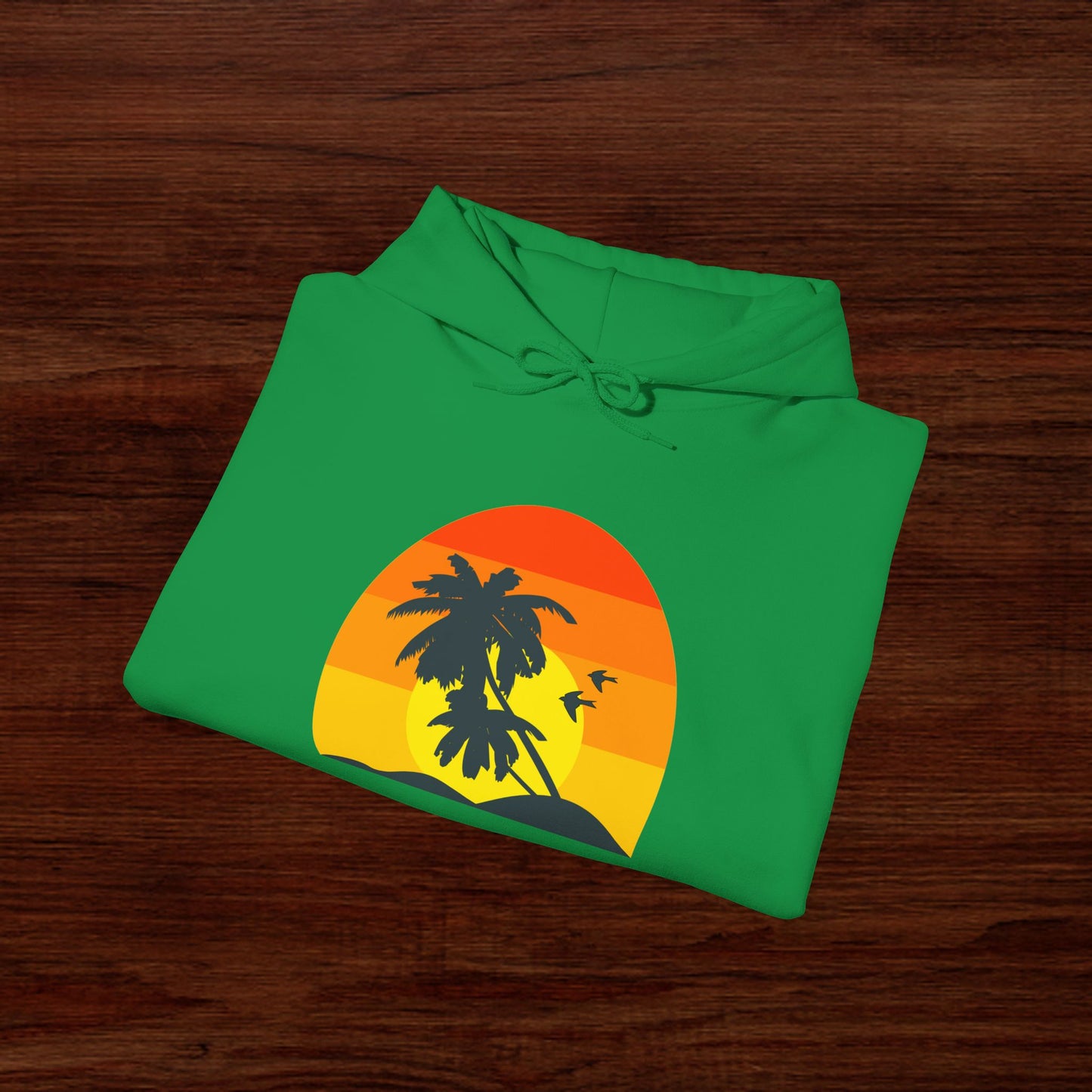 Palm Sunset Hooded Sweatshirt