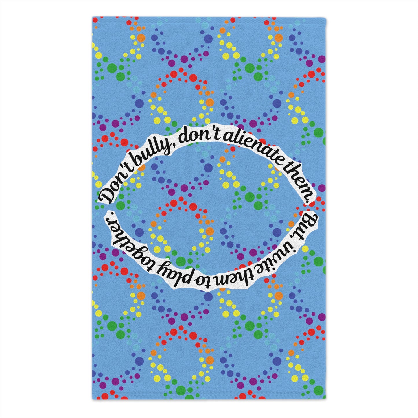 Autism Awareness Rally Towel, 11x18