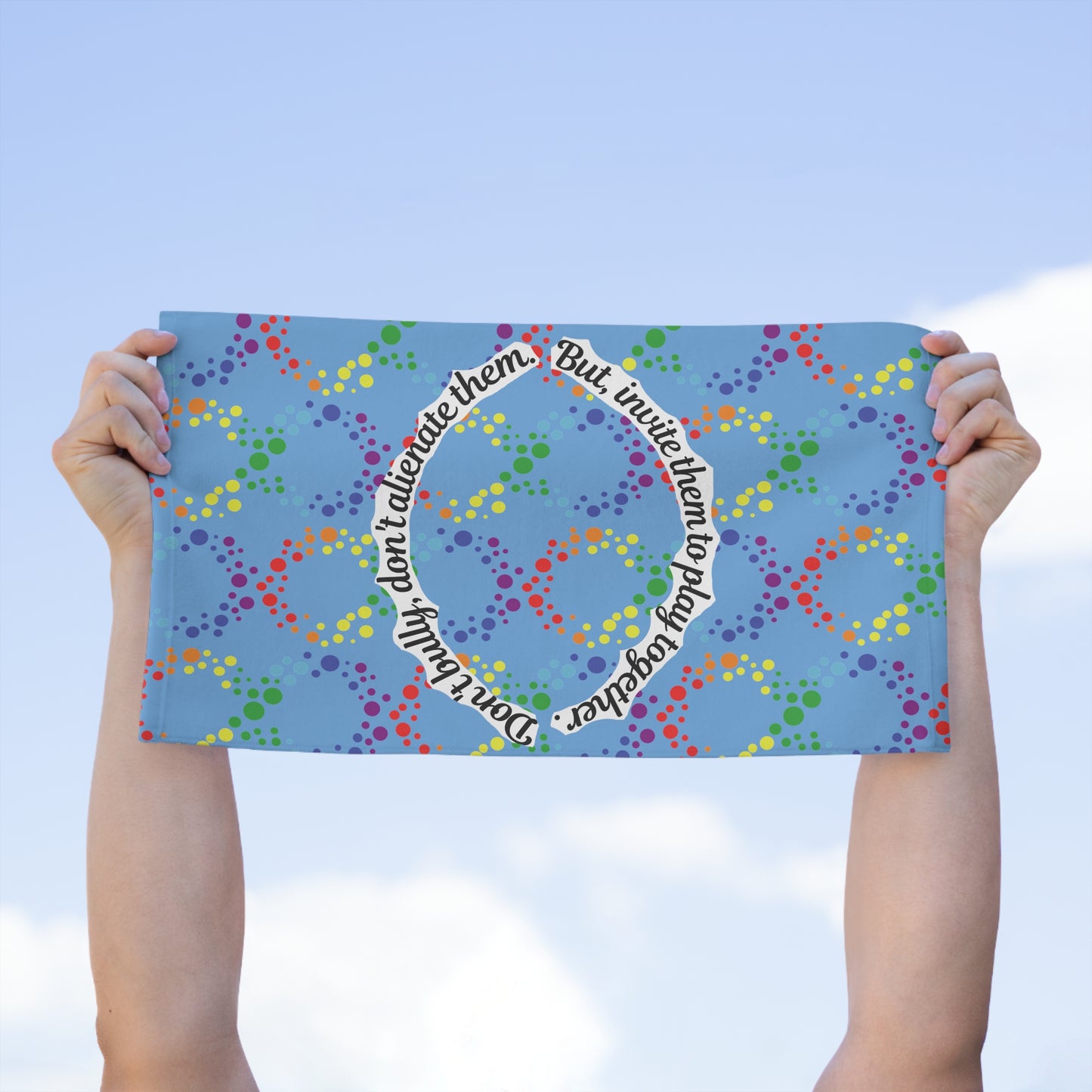 Autism Awareness Rally Towel, 11x18
