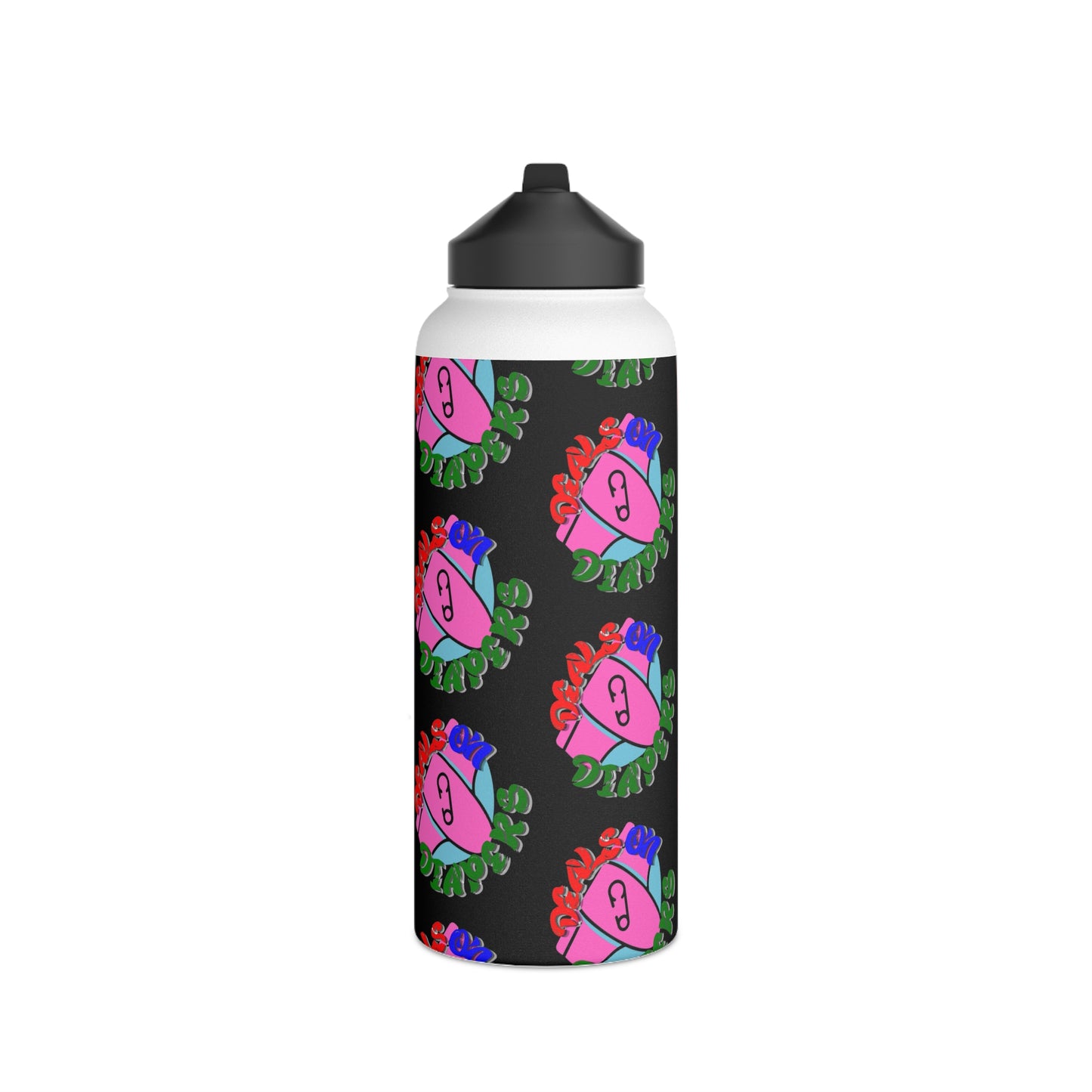 Stainless Steel Water Bottle, Standard Lid