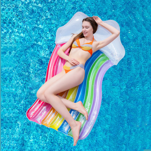 New Arrival 160cm Giant Water Hammock Float Lounger Beach Bed Swimming Float Adults
