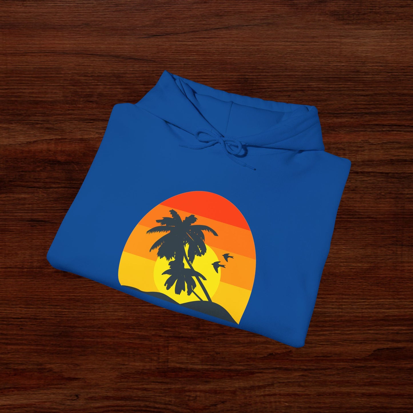 Palm Sunset Hooded Sweatshirt