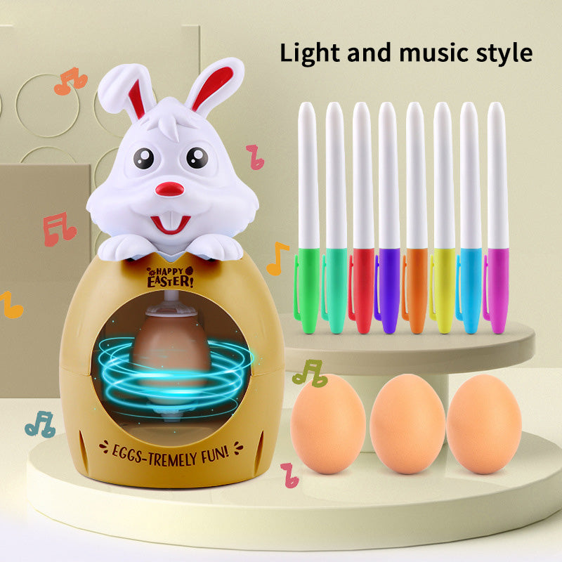 Decorative Ball Toy Rabbit Egg Painting Device