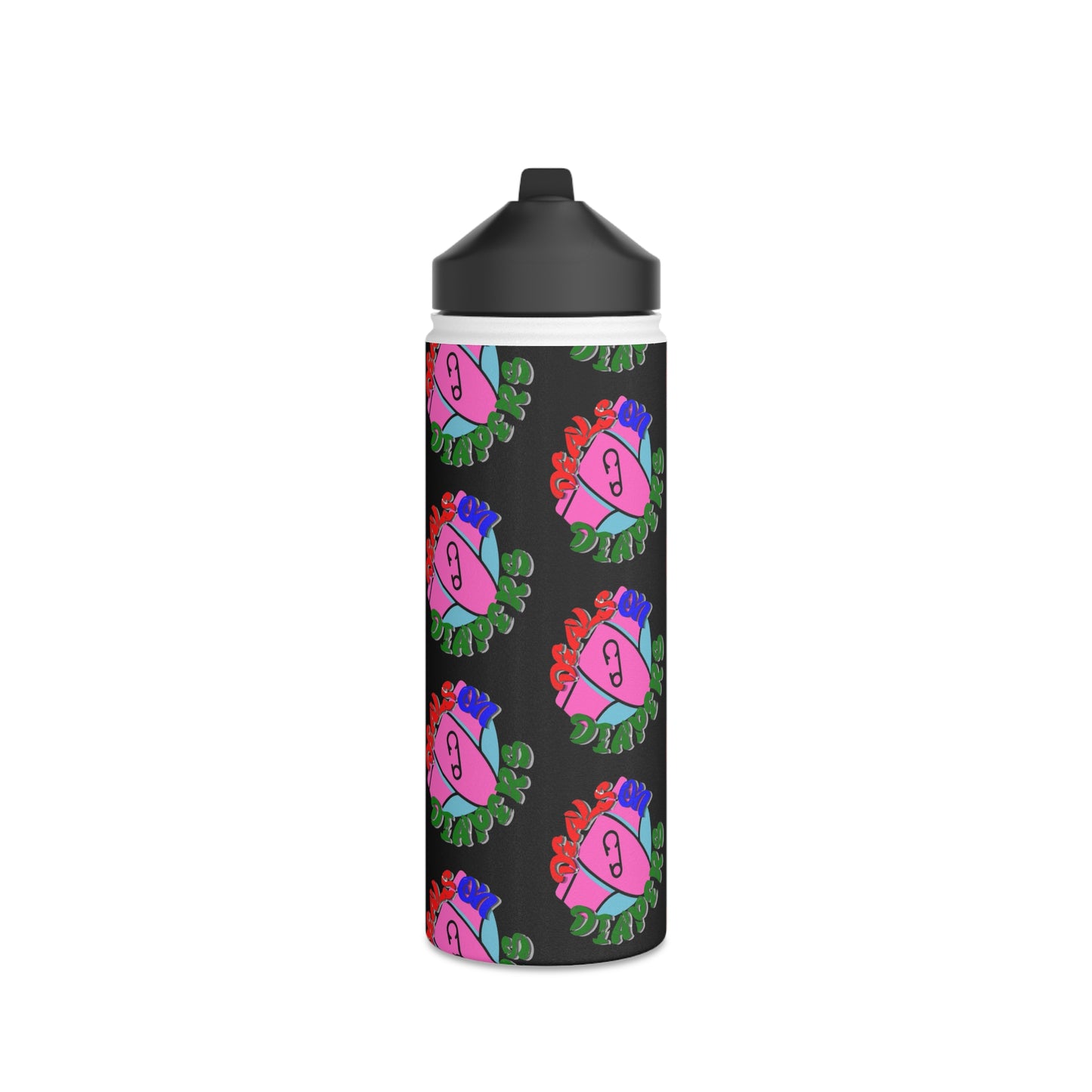 Stainless Steel Water Bottle, Standard Lid