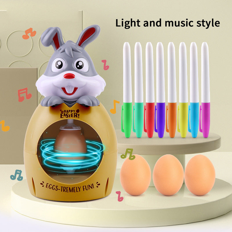 Decorative Ball Toy Rabbit Egg Painting Device