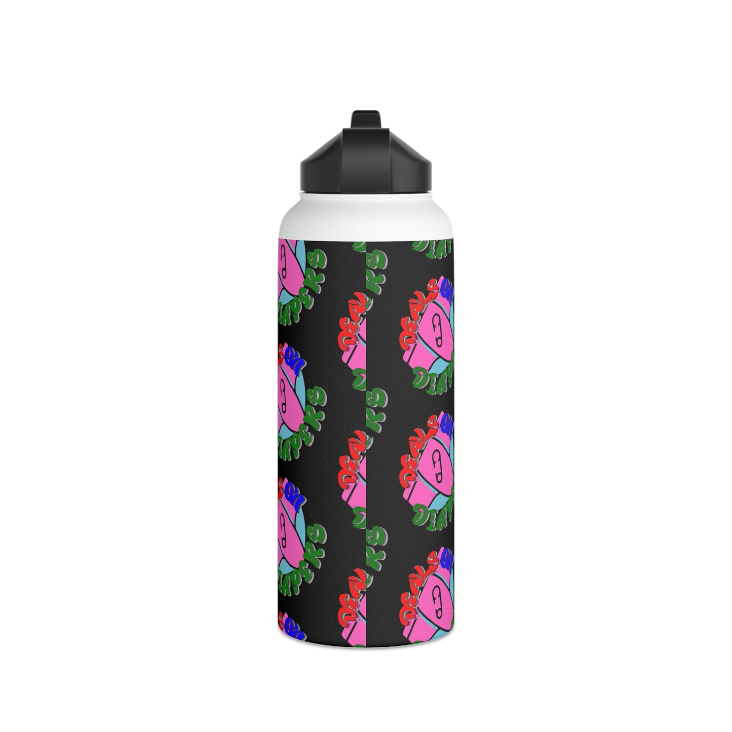 Stainless Steel Water Bottle, Standard Lid