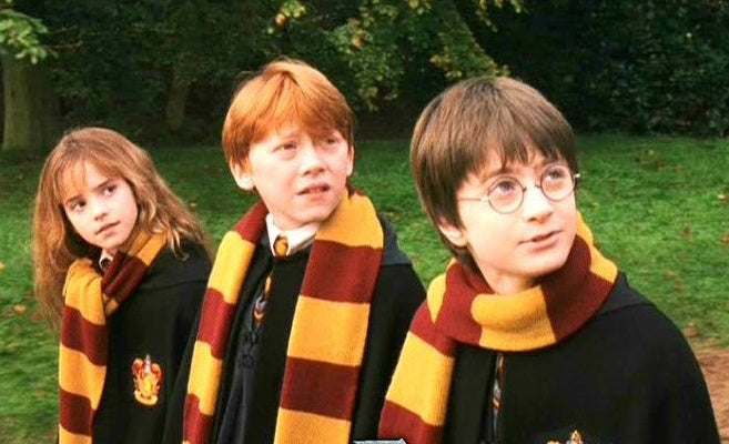 College badge scarf