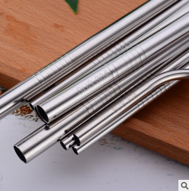 Stainless Steel Straw Food Grade Color Set Straw Milk Tea Coffee Drink Straw