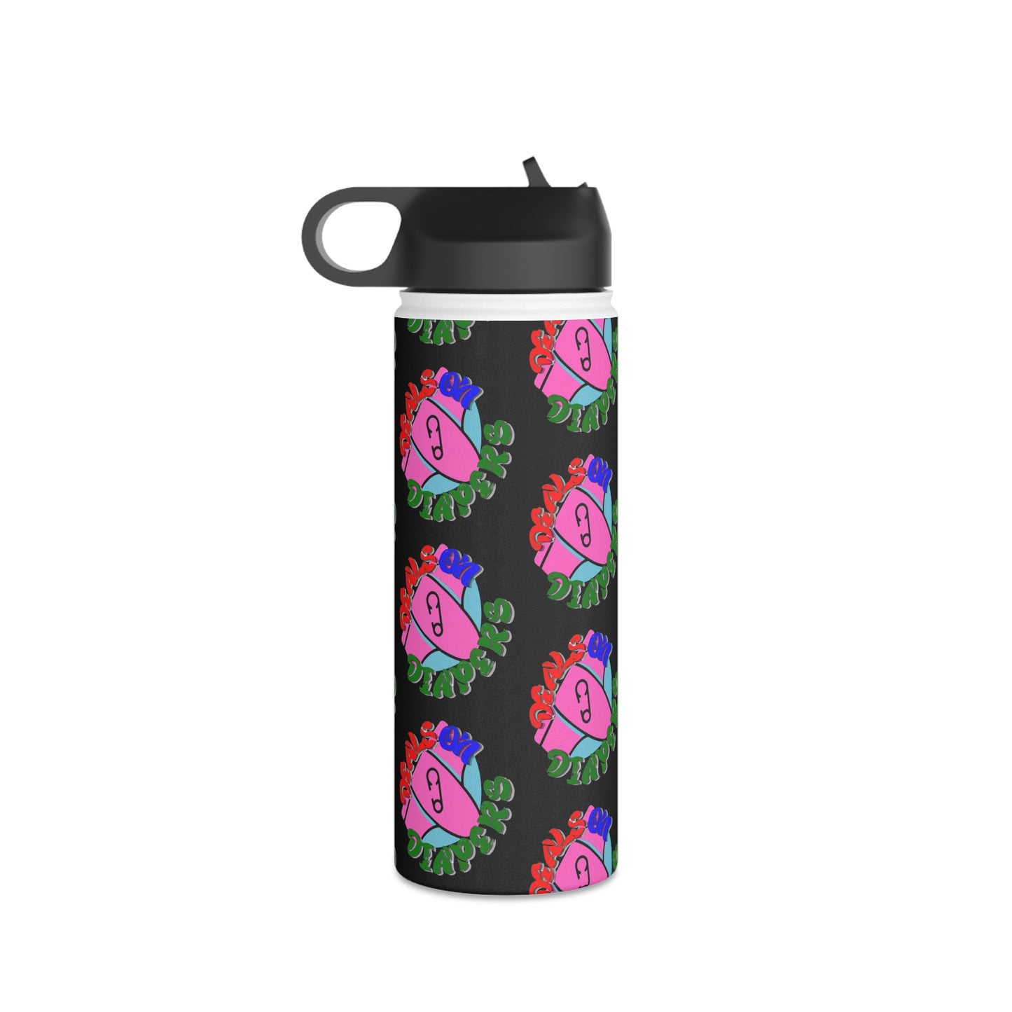 Stainless Steel Water Bottle, Standard Lid