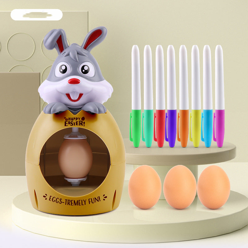 Decorative Ball Toy Rabbit Egg Painting Device