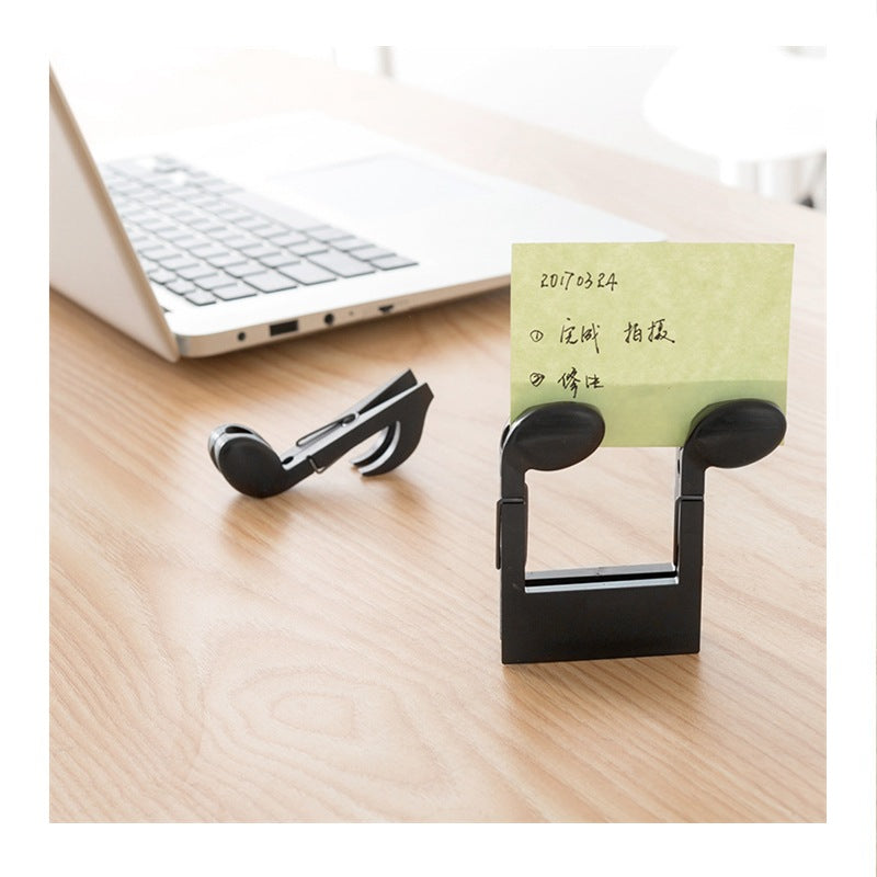 Note shaping clamp