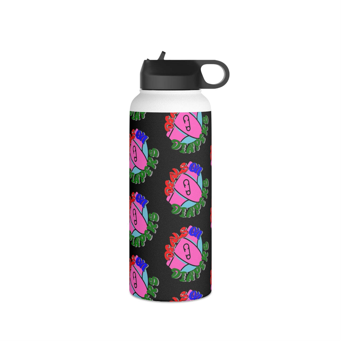 Stainless Steel Water Bottle, Standard Lid
