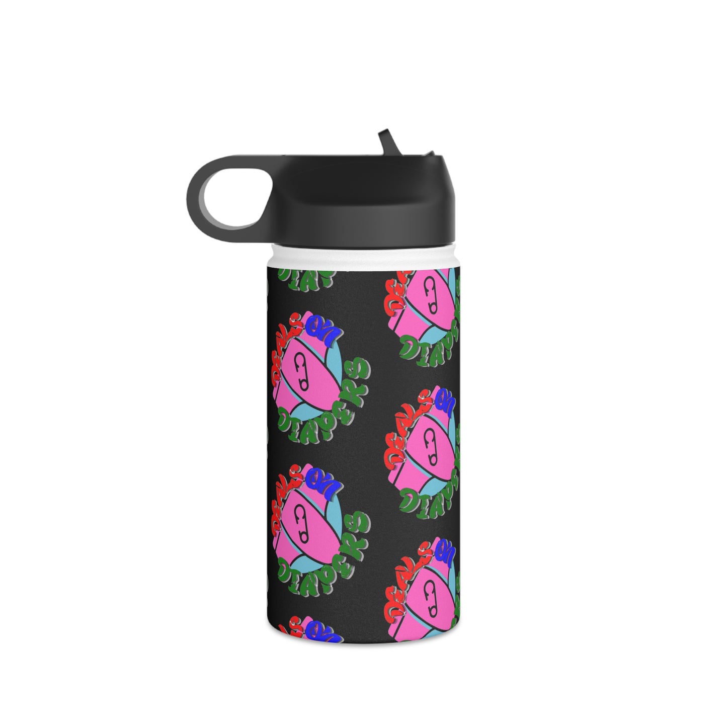 Stainless Steel Water Bottle, Standard Lid