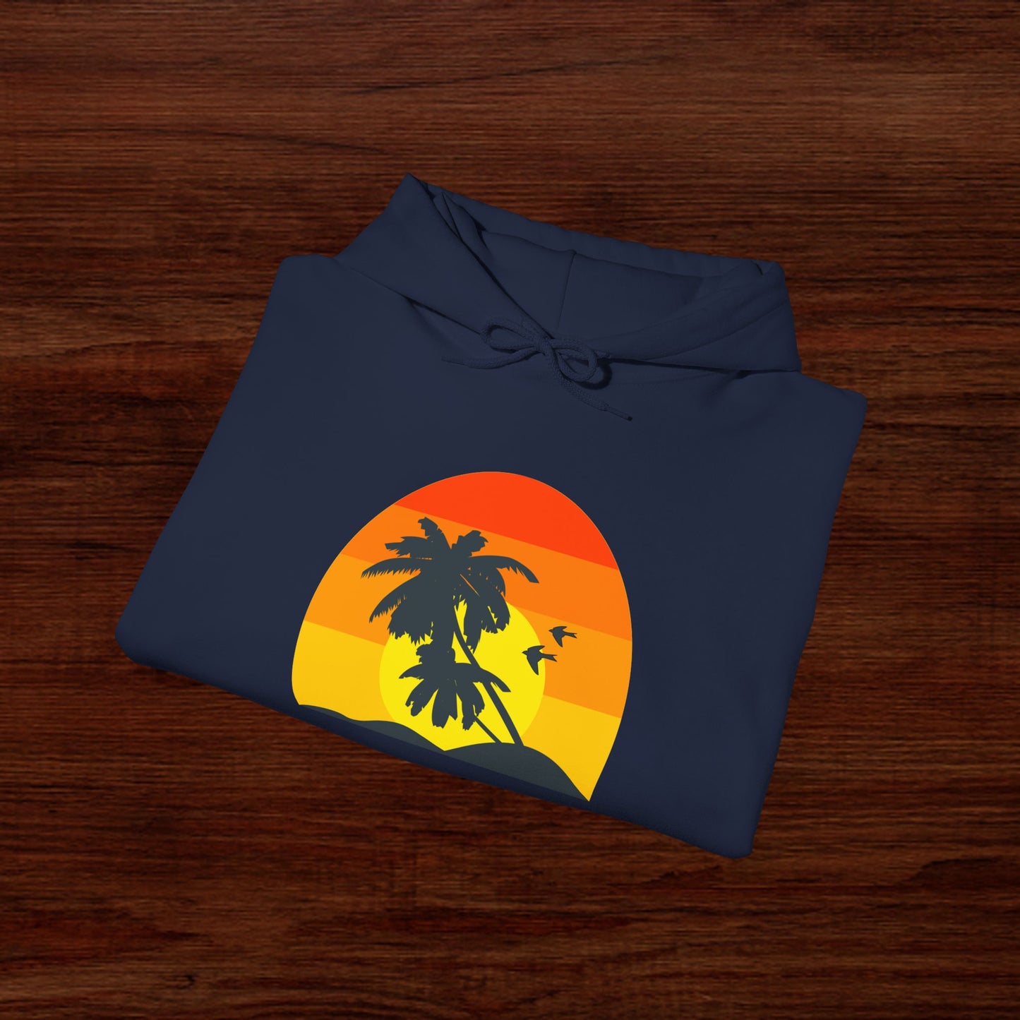 Palm Sunset Hooded Sweatshirt