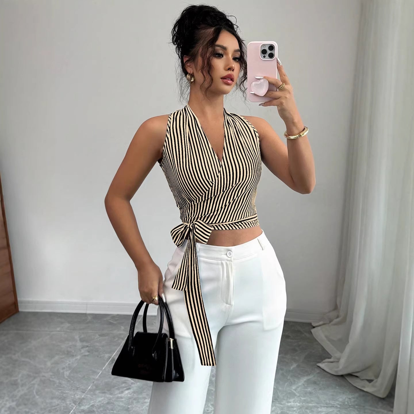 Stylish Slim Fit Minimalist Design Womens Swimwear