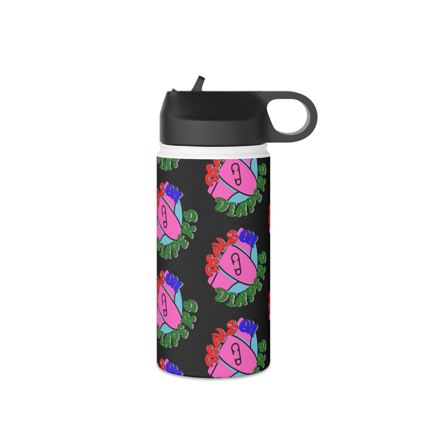 Stainless Steel Water Bottle, Standard Lid