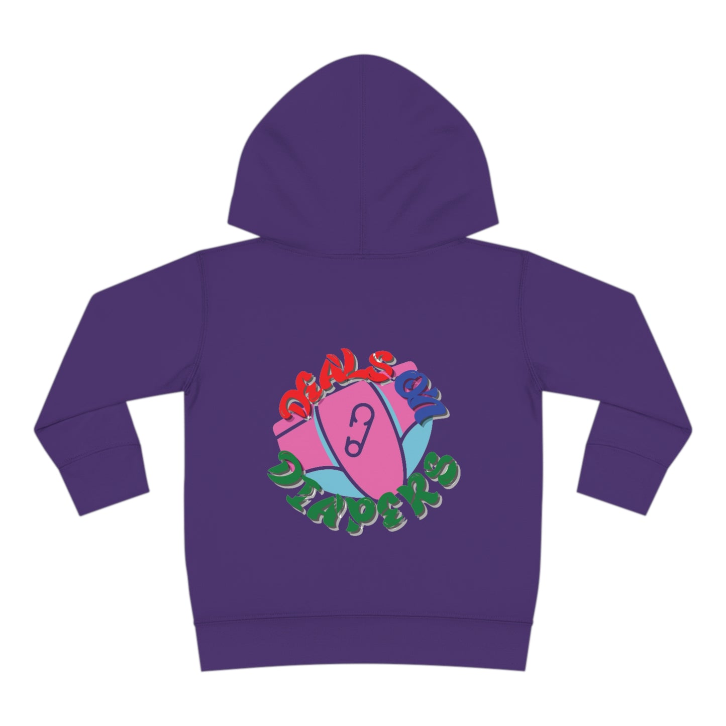 Deals on Diapers Pullover Fleece Hoodie