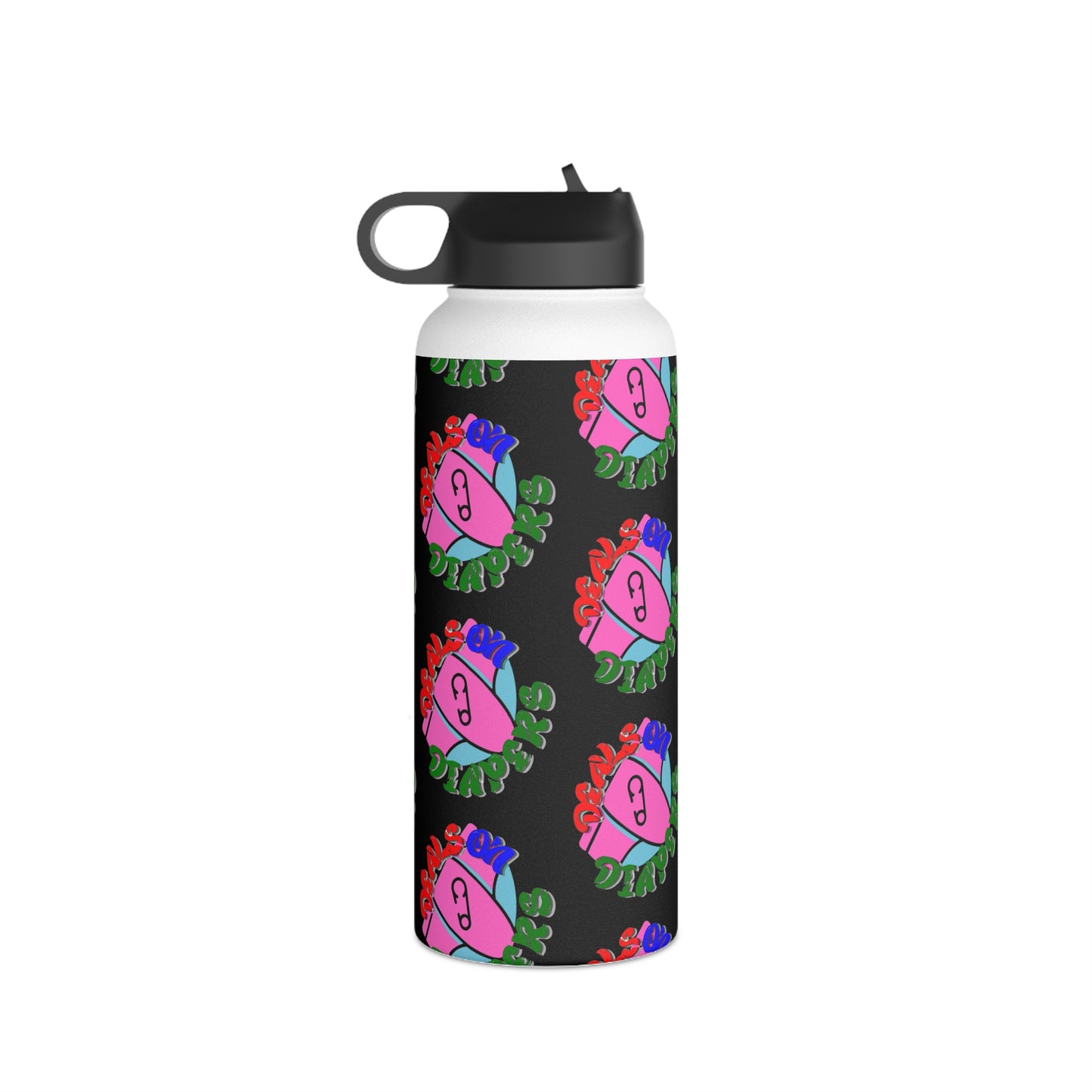 Stainless Steel Water Bottle, Standard Lid