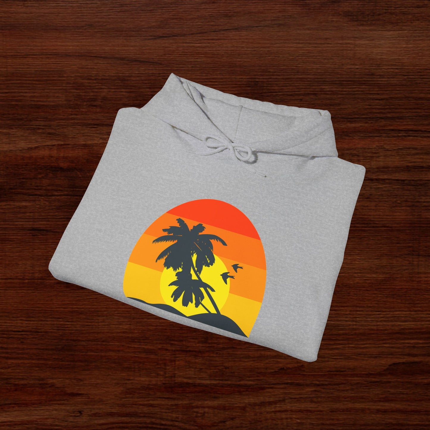 Palm Sunset Hooded Sweatshirt