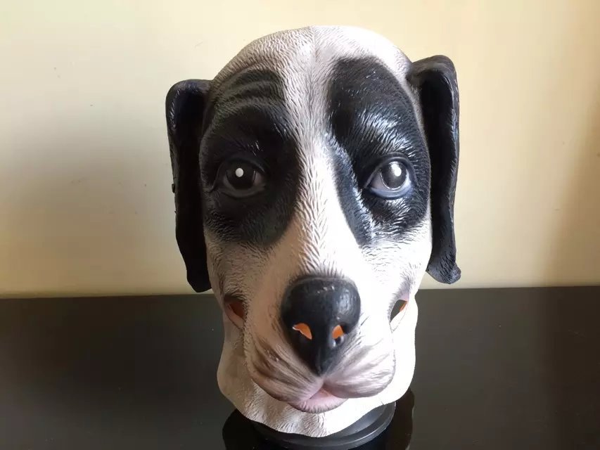 Dog Head Mask Akita Inu Single Mask