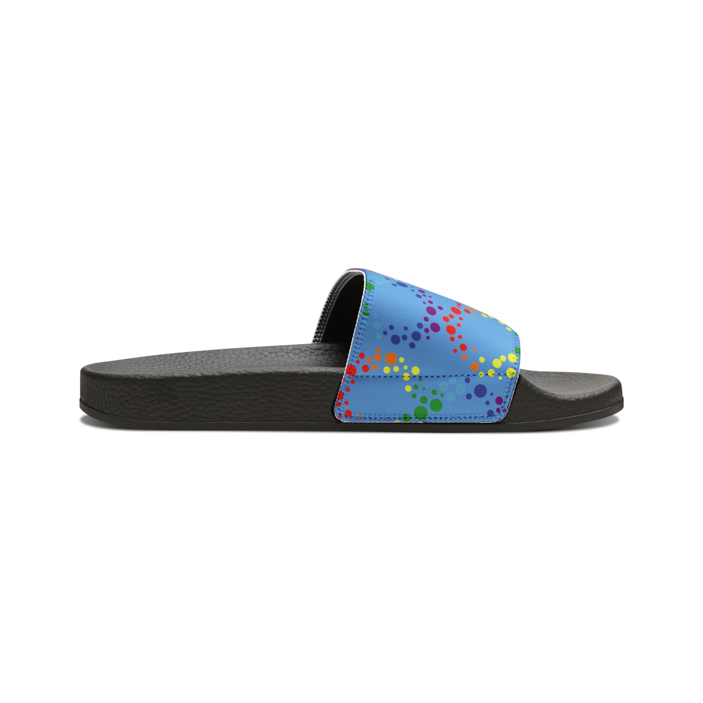Autism Awareness Youth PU Slide Sandals