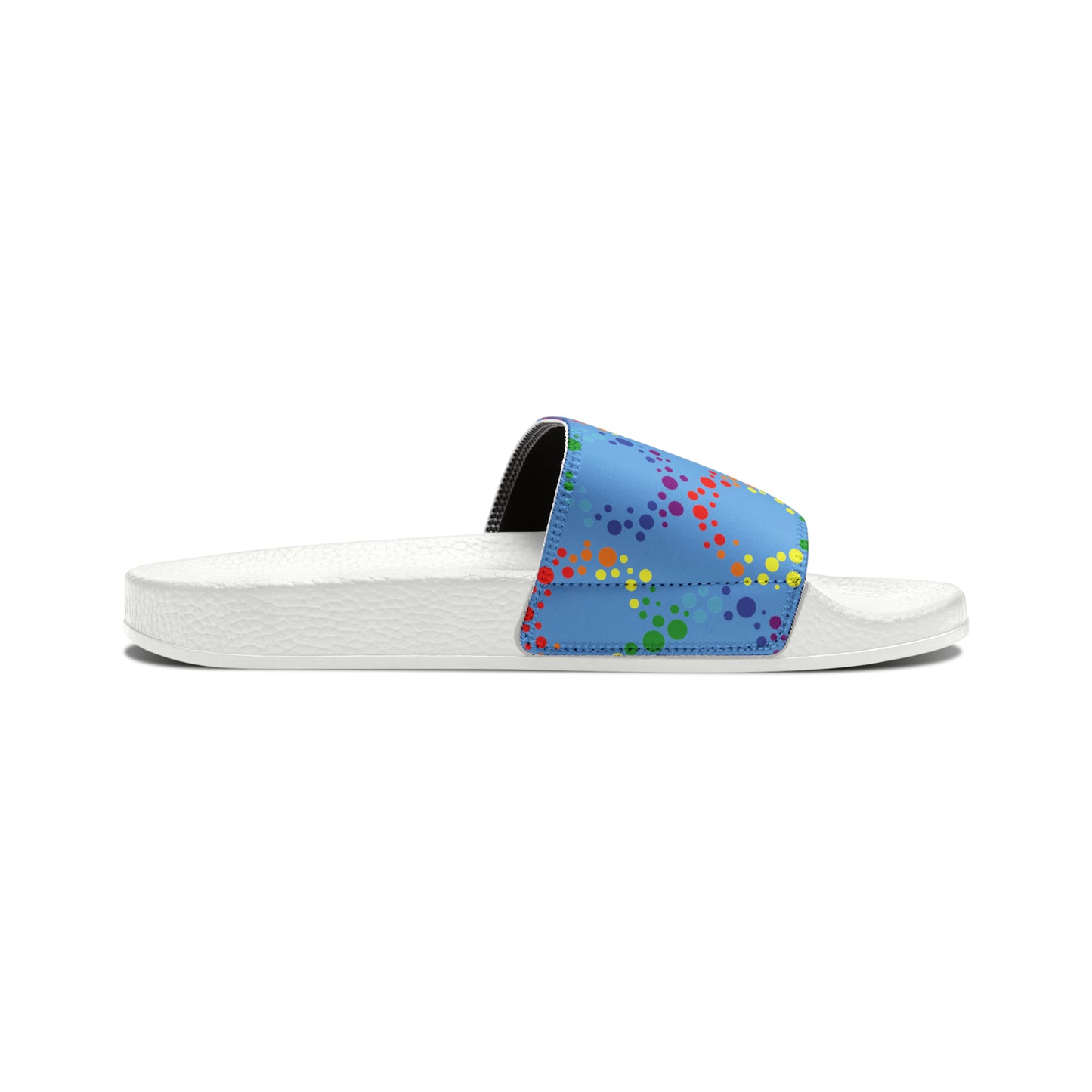 Autism Awareness Youth PU Slide Sandals