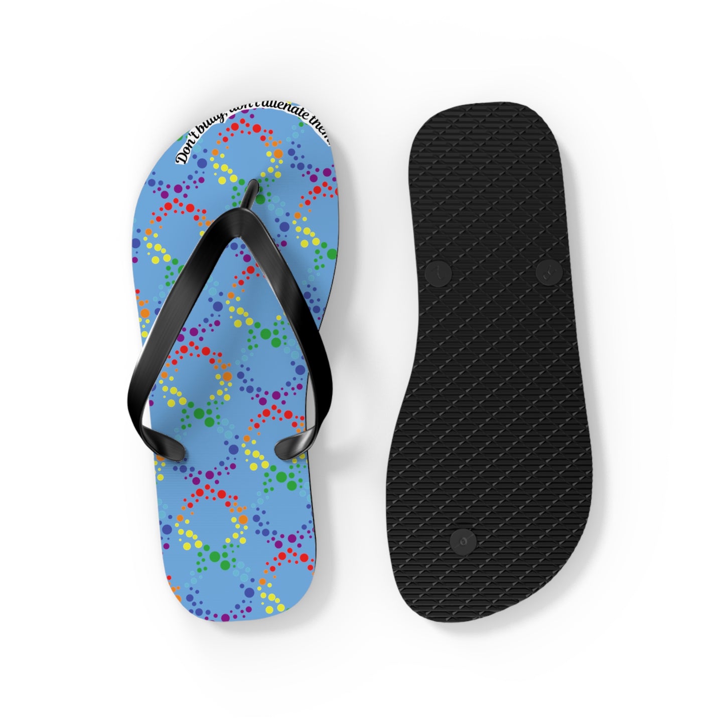 Autism Awareness Flip Flops
