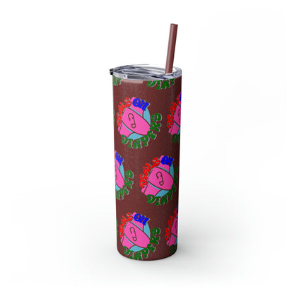Deals On Diapers Skinny Tumbler with Straw, 20oz
