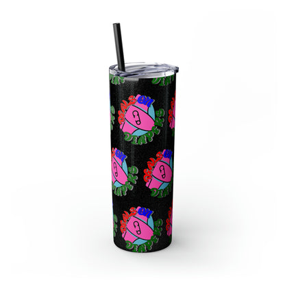 Deals On Diapers Skinny Tumbler with Straw, 20oz