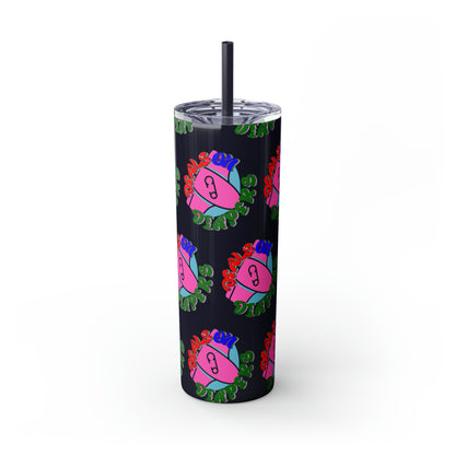 Deals On Diapers Skinny Tumbler with Straw, 20oz