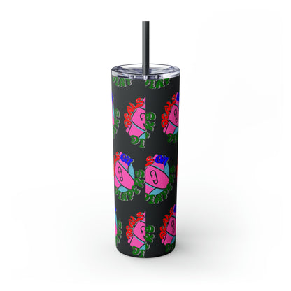 Deals On Diapers Skinny Tumbler with Straw, 20oz