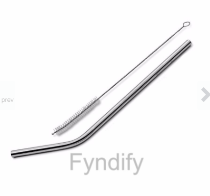 Stainless Steel Straw Food Grade Color Set Straw Milk Tea Coffee Drink Straw