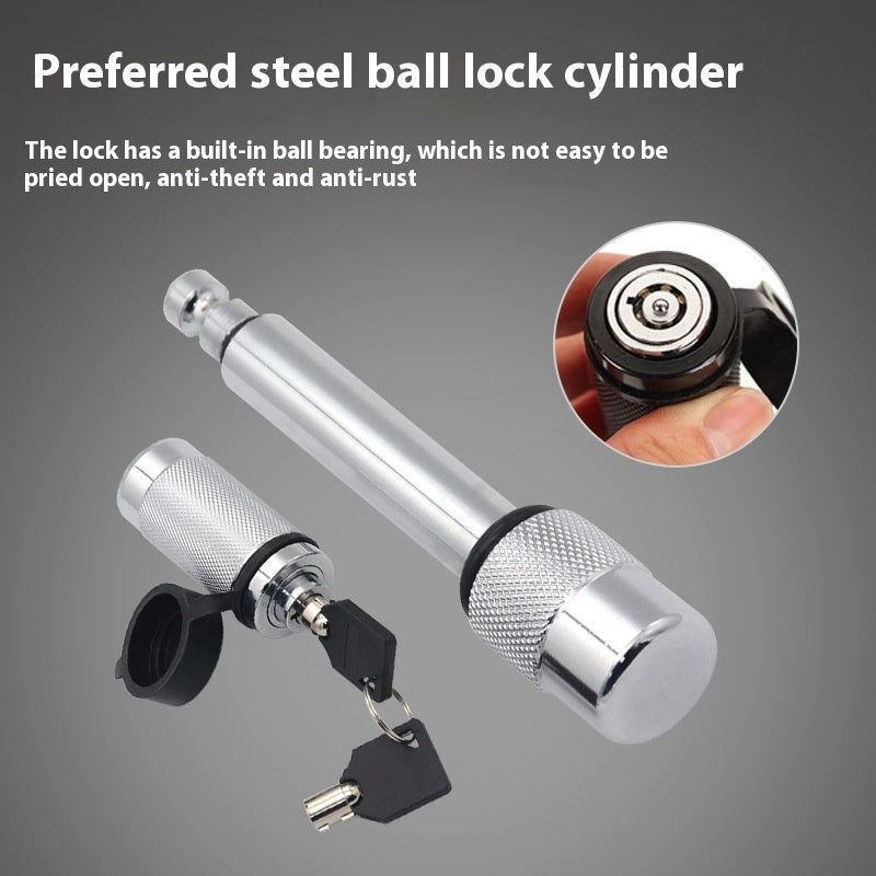 Car Anti-trailer Latch Lock Stainless Steel Security Lock