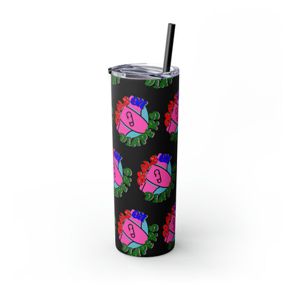 Deals On Diapers Skinny Tumbler with Straw, 20oz