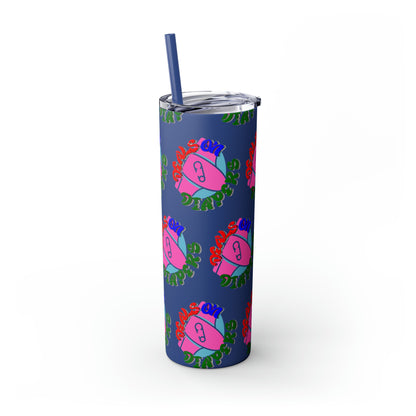 Deals On Diapers Skinny Tumbler with Straw, 20oz