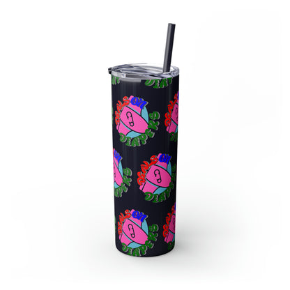 Deals On Diapers Skinny Tumbler with Straw, 20oz