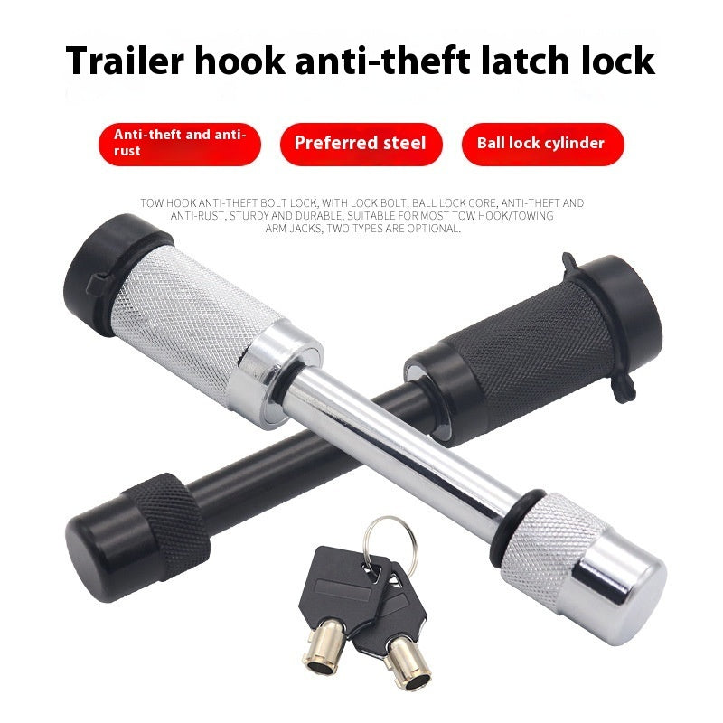 Car Anti-trailer Latch Lock Stainless Steel Security Lock
