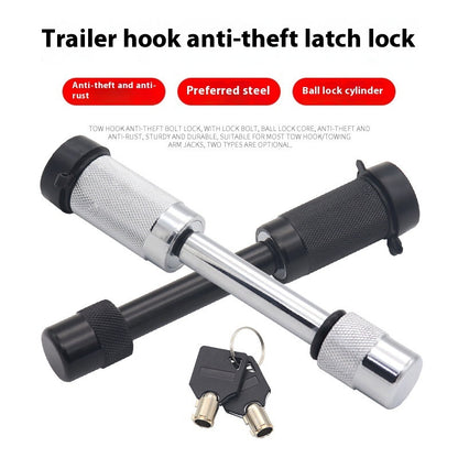 Car Anti-trailer Latch Lock Stainless Steel Security Lock