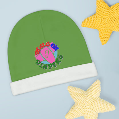 Deals On Diapers Baby Beanie (Green)