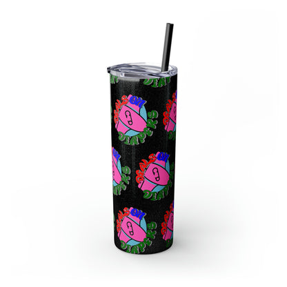 Deals On Diapers Skinny Tumbler with Straw, 20oz