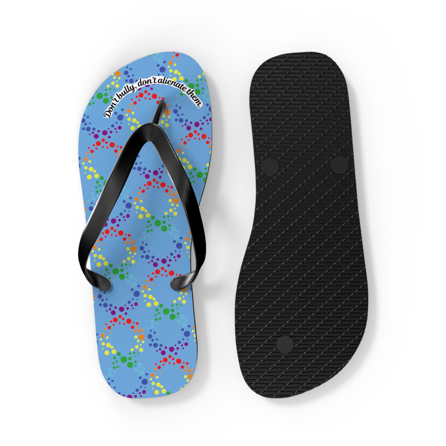 Autism Awareness Flip Flops