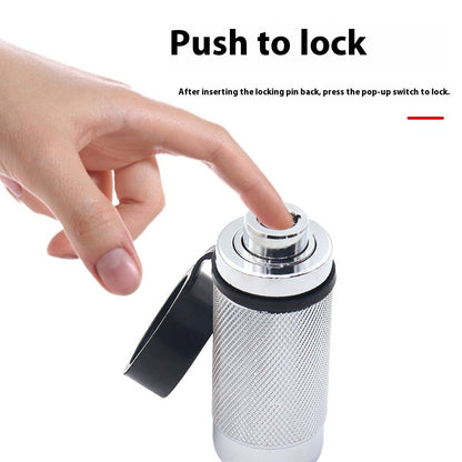 Car Anti-trailer Latch Lock Stainless Steel Security Lock