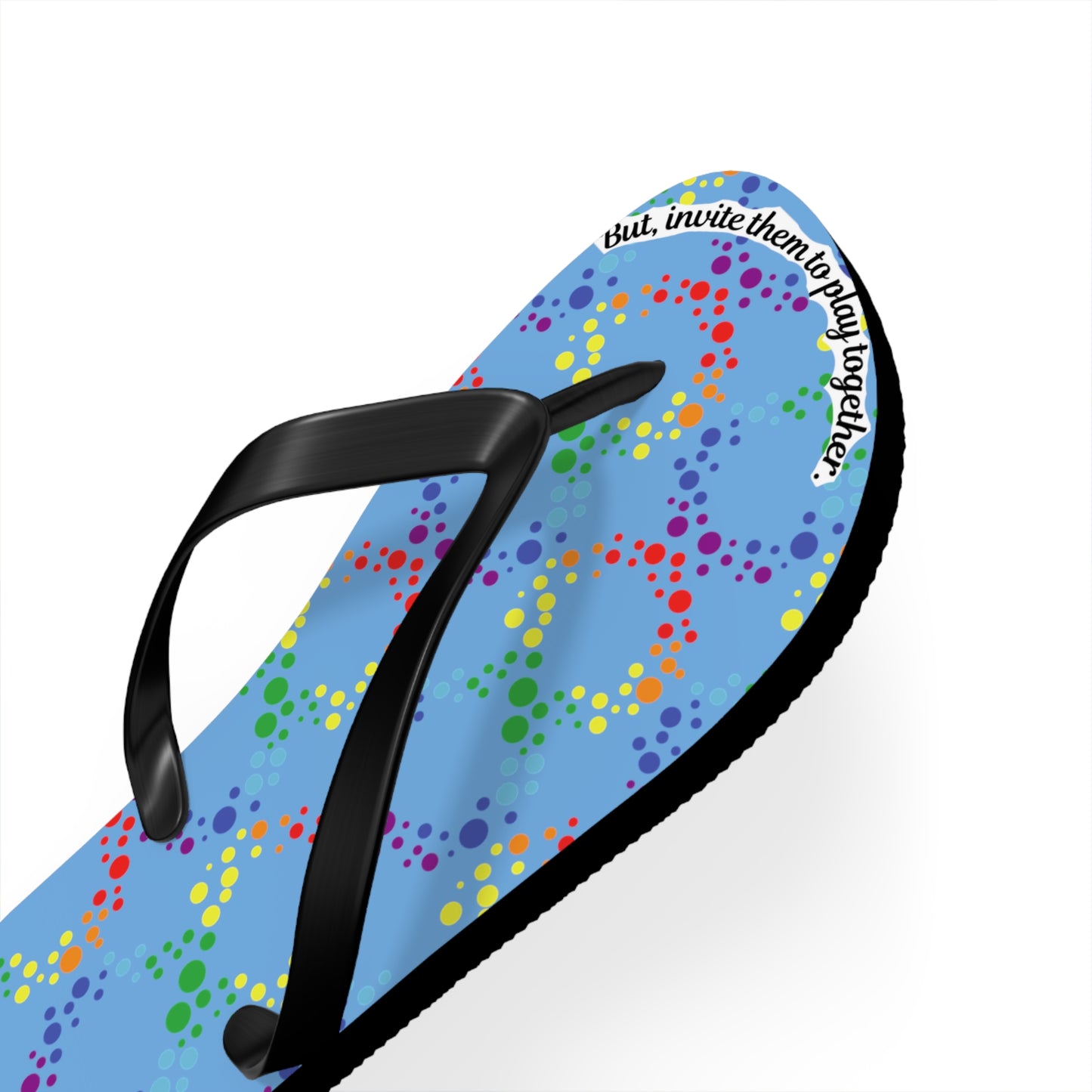 Autism Awareness Flip Flops