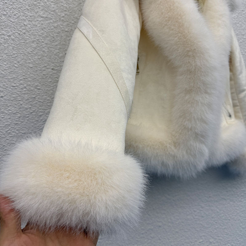 Casual Loose Western Style Fur Coat