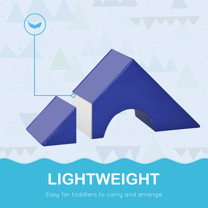 11-Piece Kids Crawl and Climb Activity Play Set for Climbing, Crawling, Sliding, Assorted