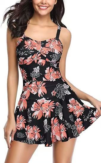 Skirt Type Slim Fit Slimming Conservative Swimwear
