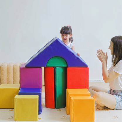 11-Piece Kids Crawl and Climb Activity Play Set for Climbing, Crawling, Sliding, Assorted